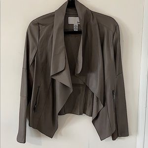 Perfect light non-leather jacket.